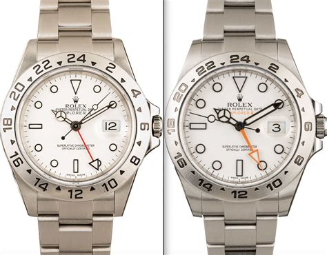 rolex explorer ii 21657 vs 16570|rolex explorer ii ref 16570.